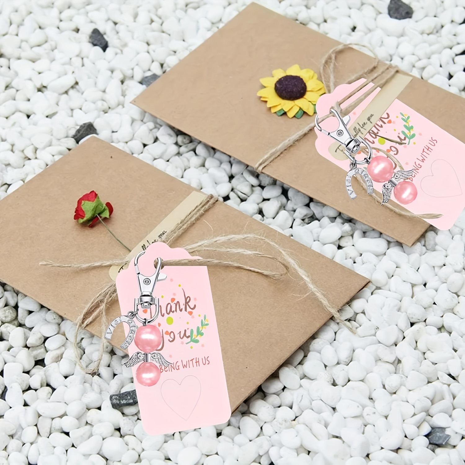 Guardian Angel Pendants, Gift Decor, Guardian Angel + Organza Bag + Thank  You Card, Wedding Gift Packaging, Suitable For Christmas, Birthday, Wedding  Ceremony Guest Gift Supplies - Temu