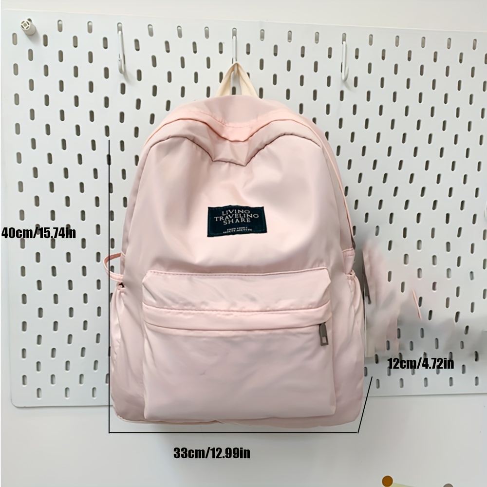 Backpack Student schoolbag Letter casual fashion travel small