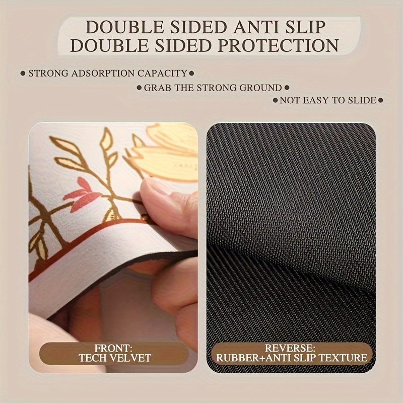 Super Absorbent Large Coffee Mat  Large Size And Quick dry Technology