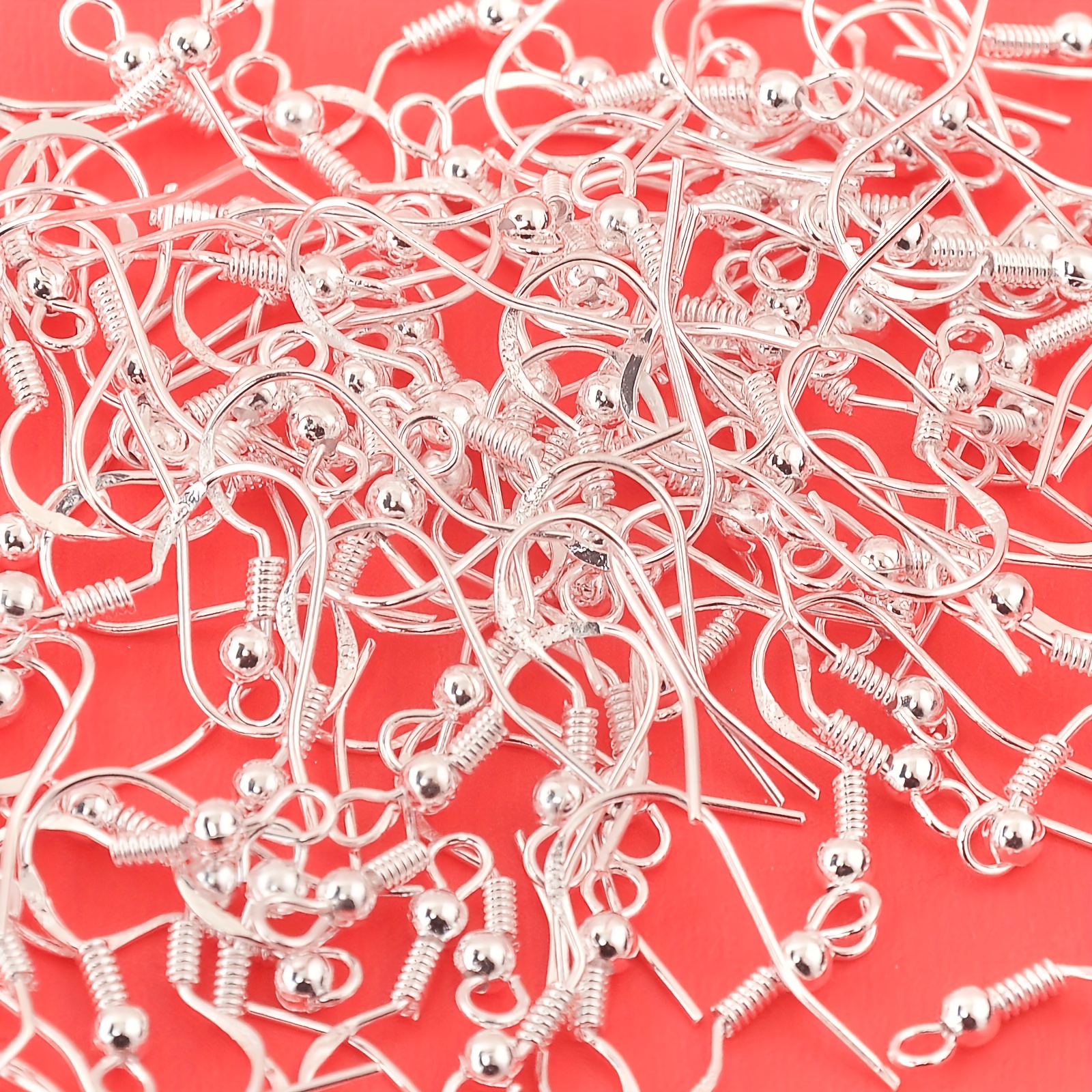 200pcs 925 Sterling Silver Earring Components