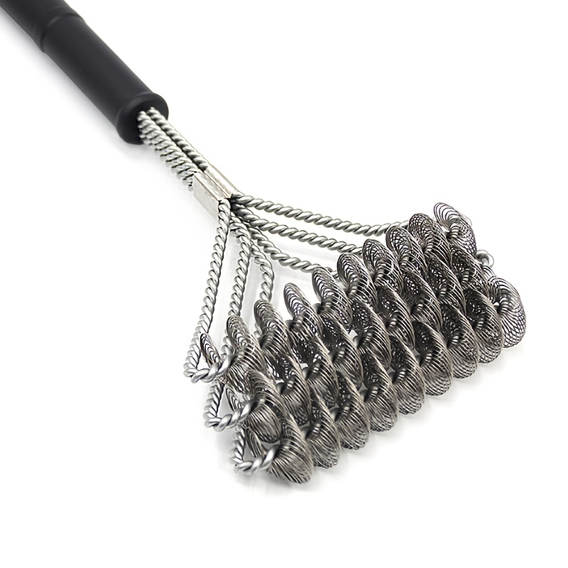 Grill Brush Bristle Free & Wire Combined BBQ Brush, Safe