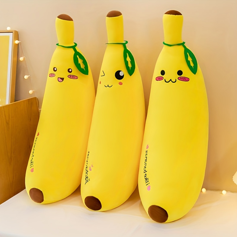 Yellow Banana Plush Toy Banana Doll Creative Banana Doll - Temu