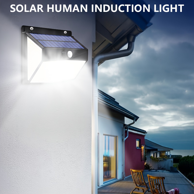 Luz Solar Exterior Sensor De Movimiento 20 Leds