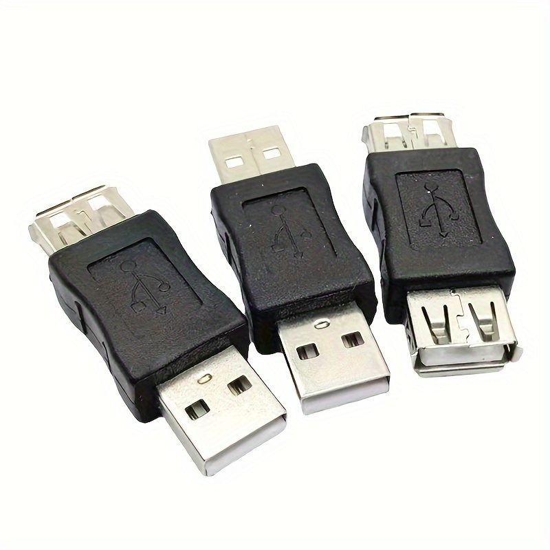 1pc adapter usb female to female usb dual female pass through head usb male to male male to female pass through adapter