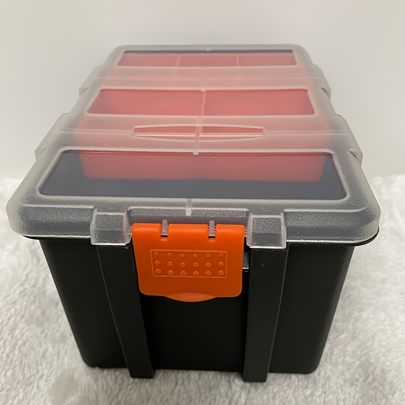 Pack of 4 Mini Storage Box with Lid, Rectangular Storage