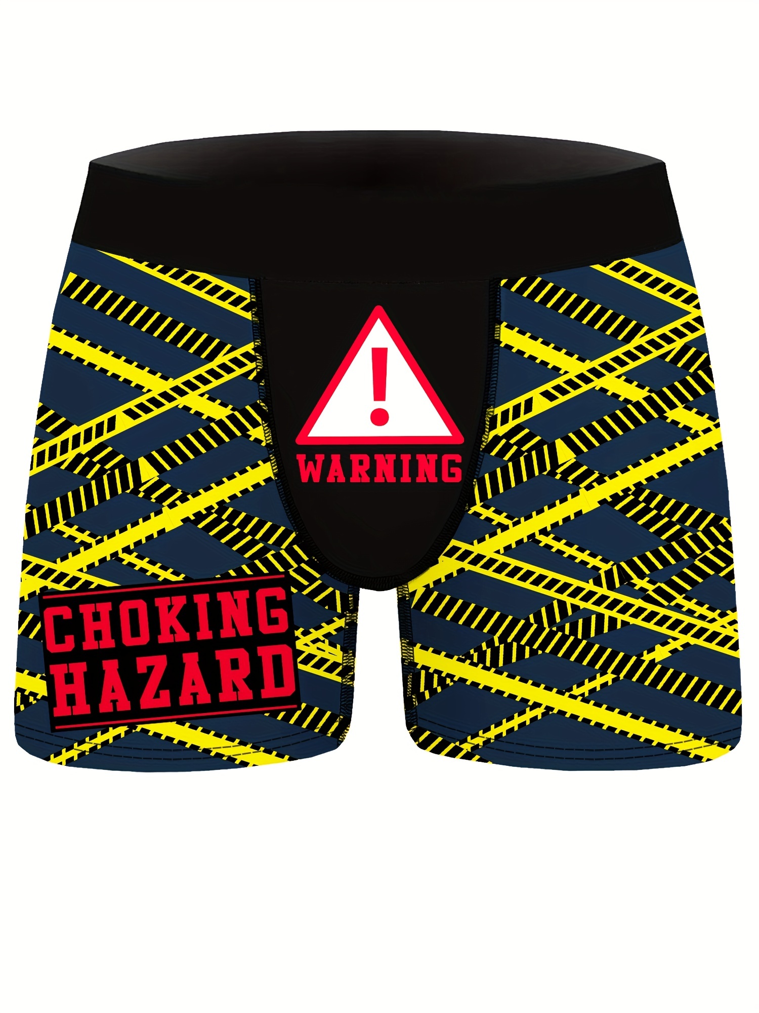 Warning Choking Hazard Underwear for Couples, Set of 2, Boxer