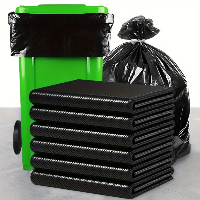 New Large Garbage Bag Commercial Garbage Bag Flat Pocket - Temu