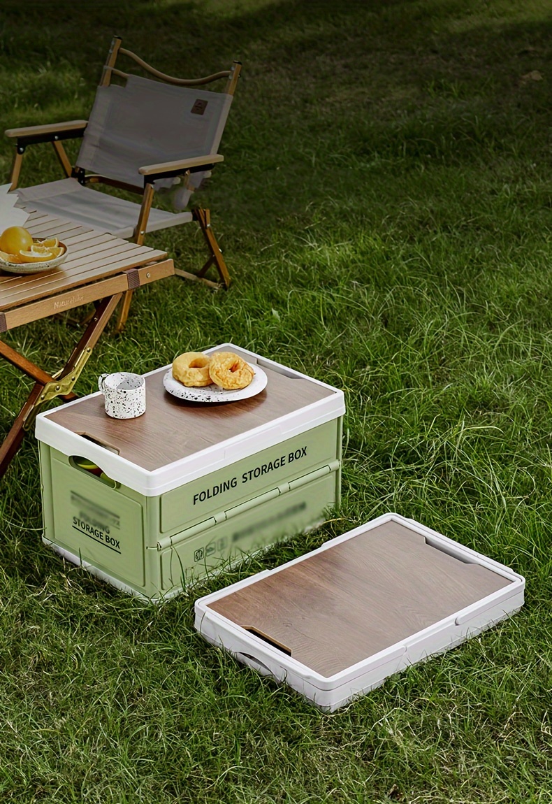 Outdoor Camping Storage Box Folding Box Camping Picnic - Temu