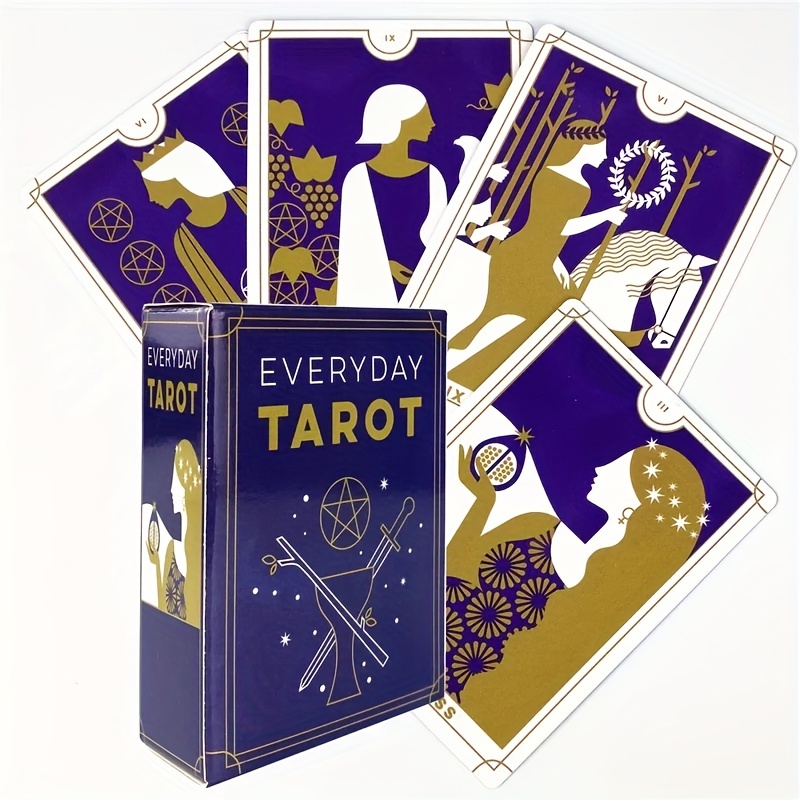 Cartes de tarot divinatoire pour oracle, jeu de société multijoueur, pour  fête de famille