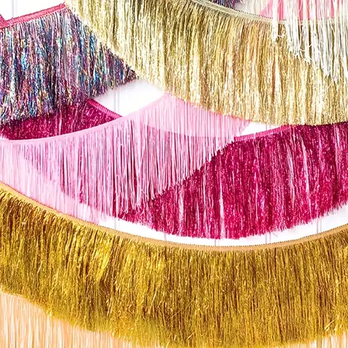 Party Streamers Foil Fringe Curtain Birthday Party - Temu