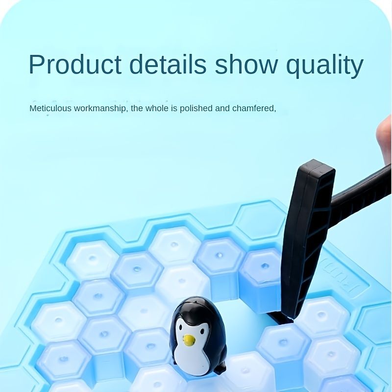 Kids Save Penguin Icebreaker Trap Toy Fun Parents Desktop Game Kids Adult  Toy Lower Pressure | Check Out Today's Deals Now | Temu