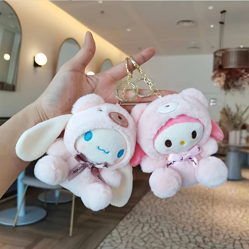 Cartoon Keychain Cute Keyring Backpack Decoration Bag Accessories For Women  Girls - Temu