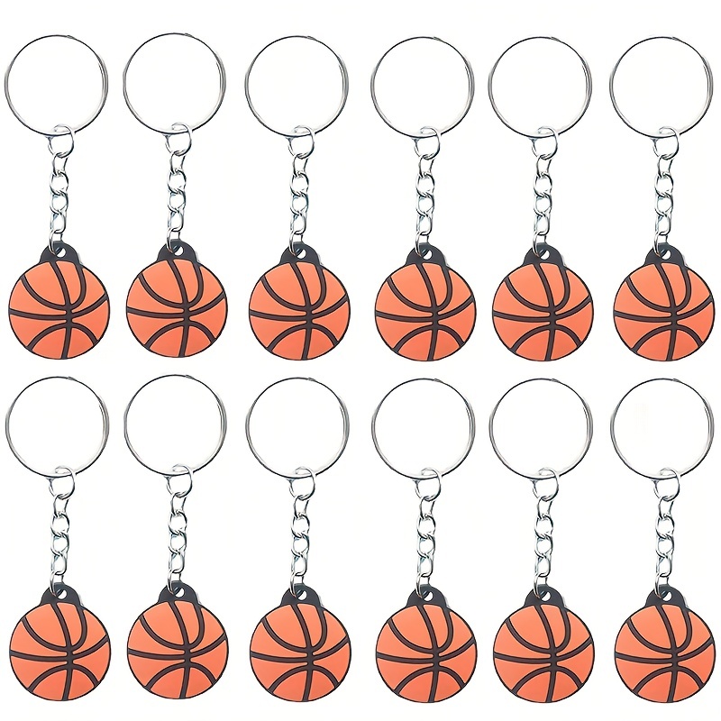 He&Yingmin Men Women Mini Basketball Lightweight Key Chain Key Ring  Keychain Key-Ring Pendant