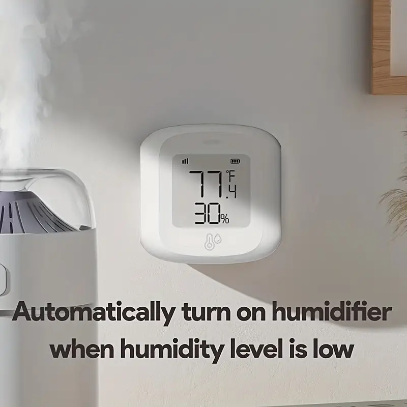 Wifi Temperature And Humidity Monitor Wireless Temperature - Temu