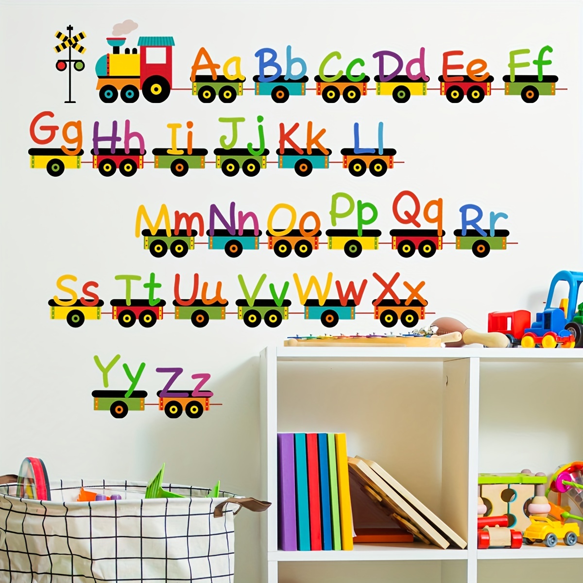 Abc Alphabet Wall Decals For Kids Room And Nursery Stickers - Temu