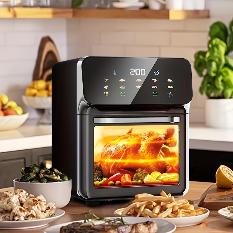 Iagreea Mini Electric Air Fryer With /1.65qt Oven Cookware - Temu