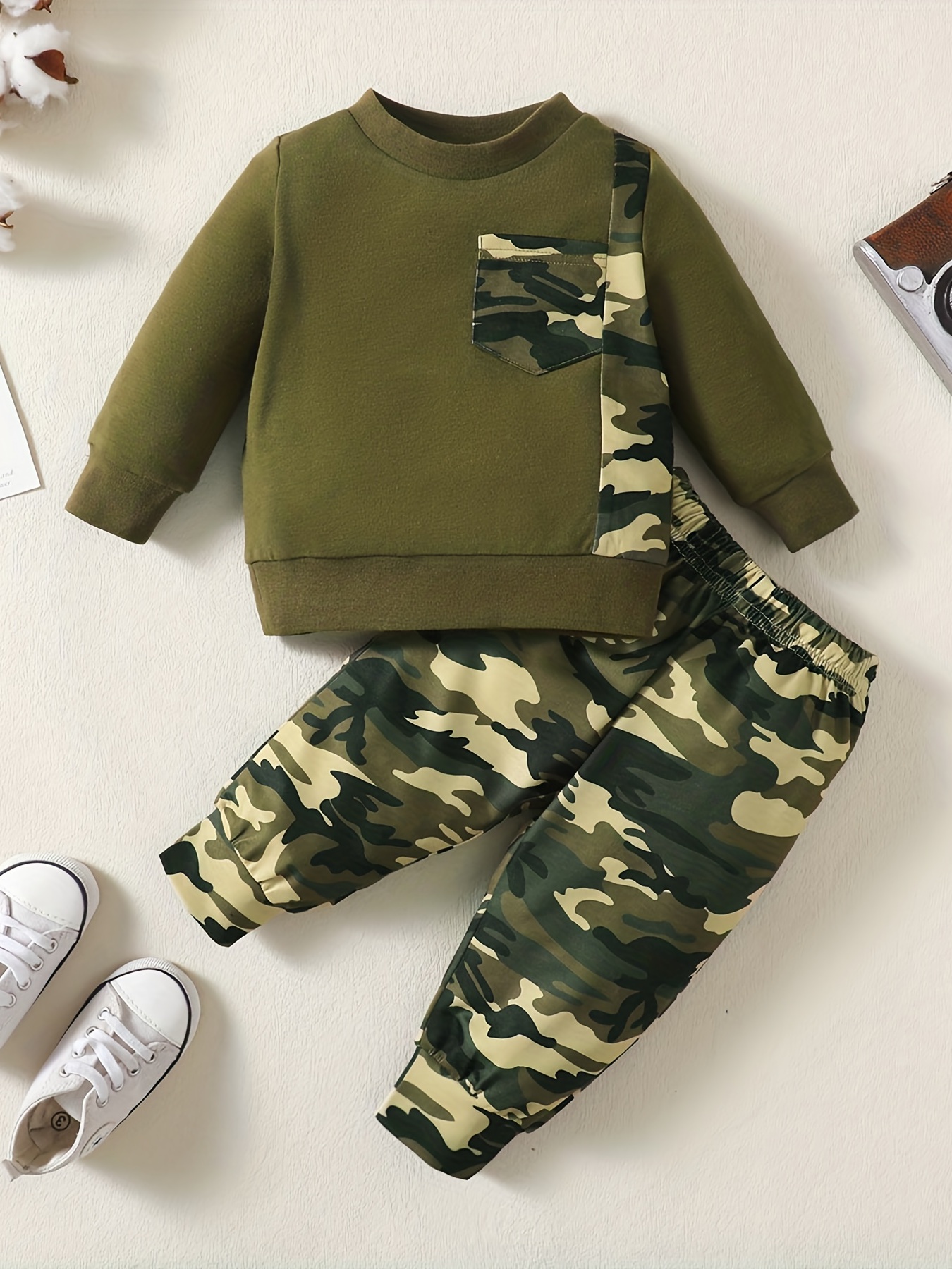 Conjunto de ropa para niños de 3 a 7 años, 2 piezas para niños pequeños de  otoño invierno guapo blusa negra+pantalones informales gris