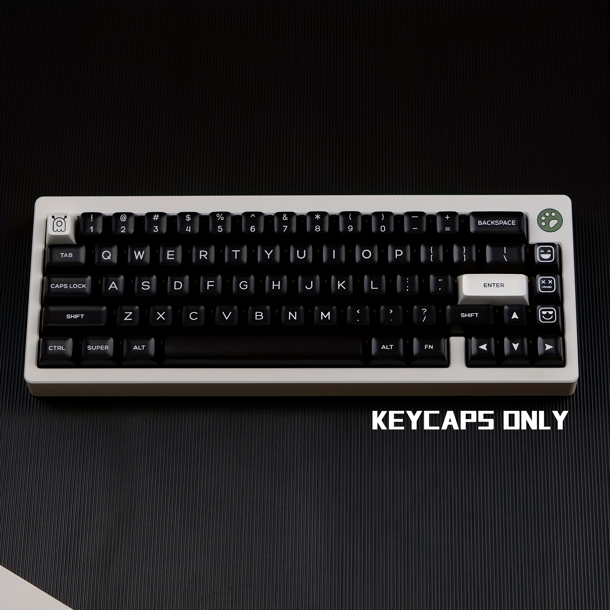  WOB Keycaps 168 Keys, Double Shot PBT Custom Keycap