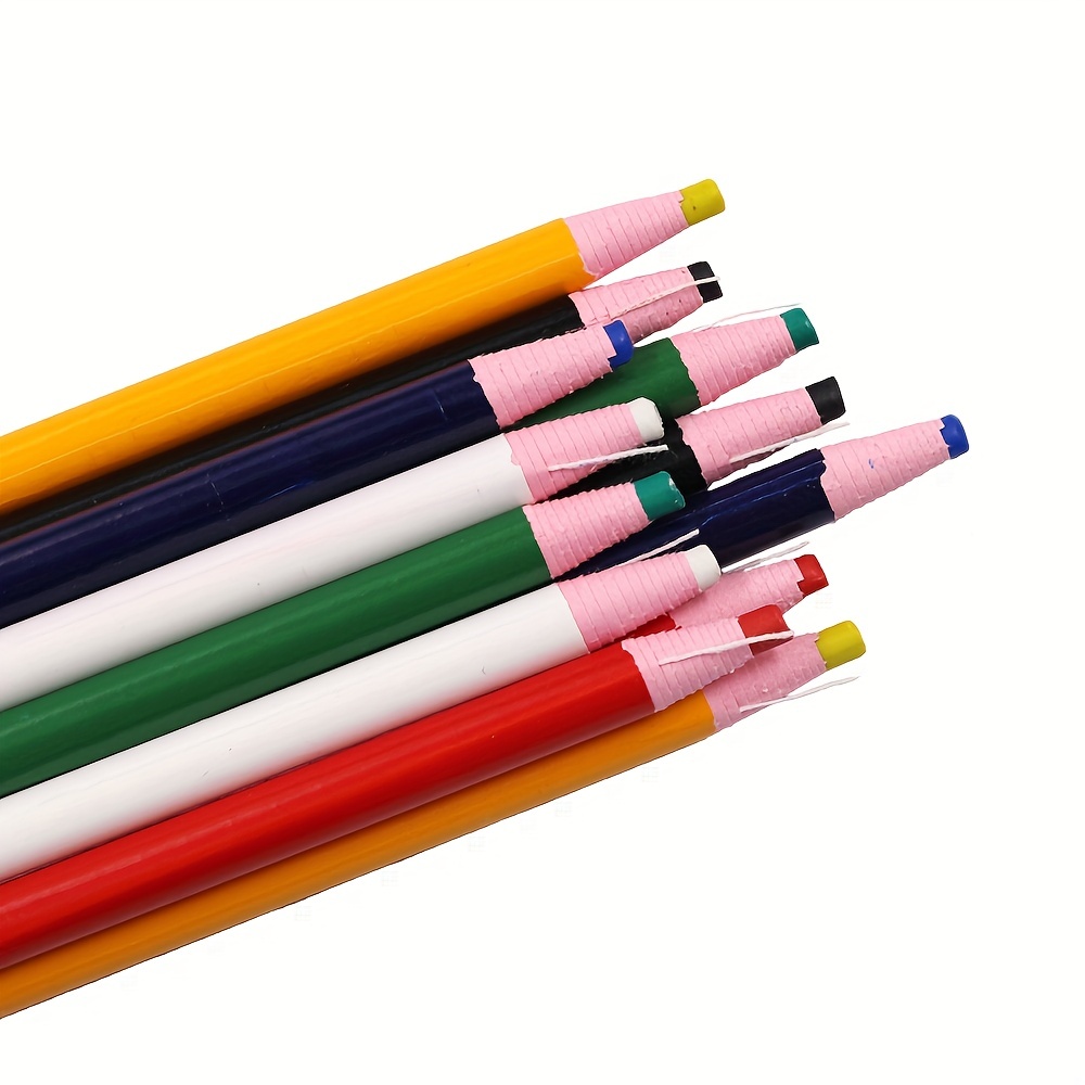 Acheter Crayons à craie de tailleur sans coupure, 3 pièces, marqueur de  tissu, stylo de couture pour vêtements, outils de couture