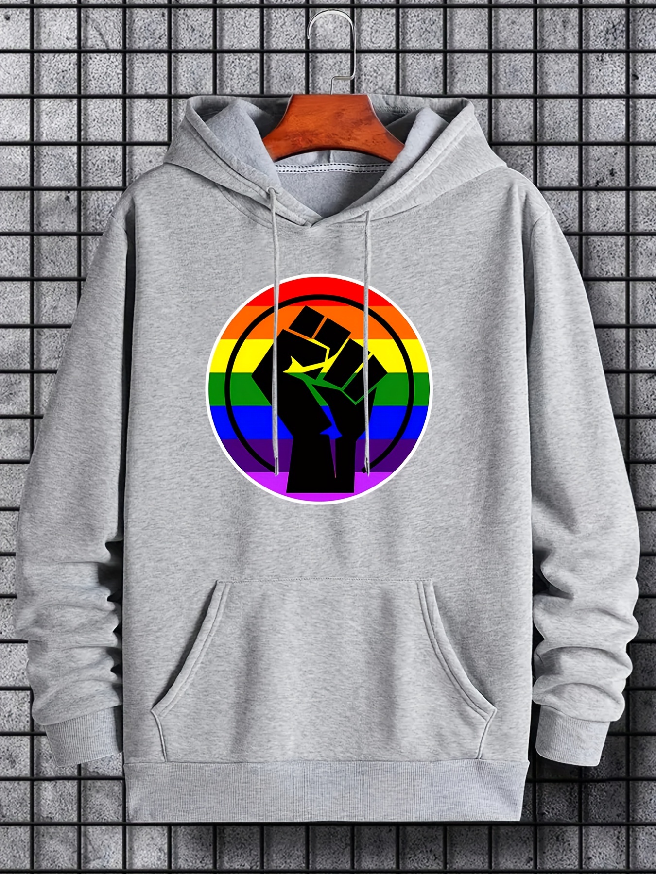 LGBT Tiger Gay Pride LGBTQ Rainbow Flag Sunglasses Sweatshirt