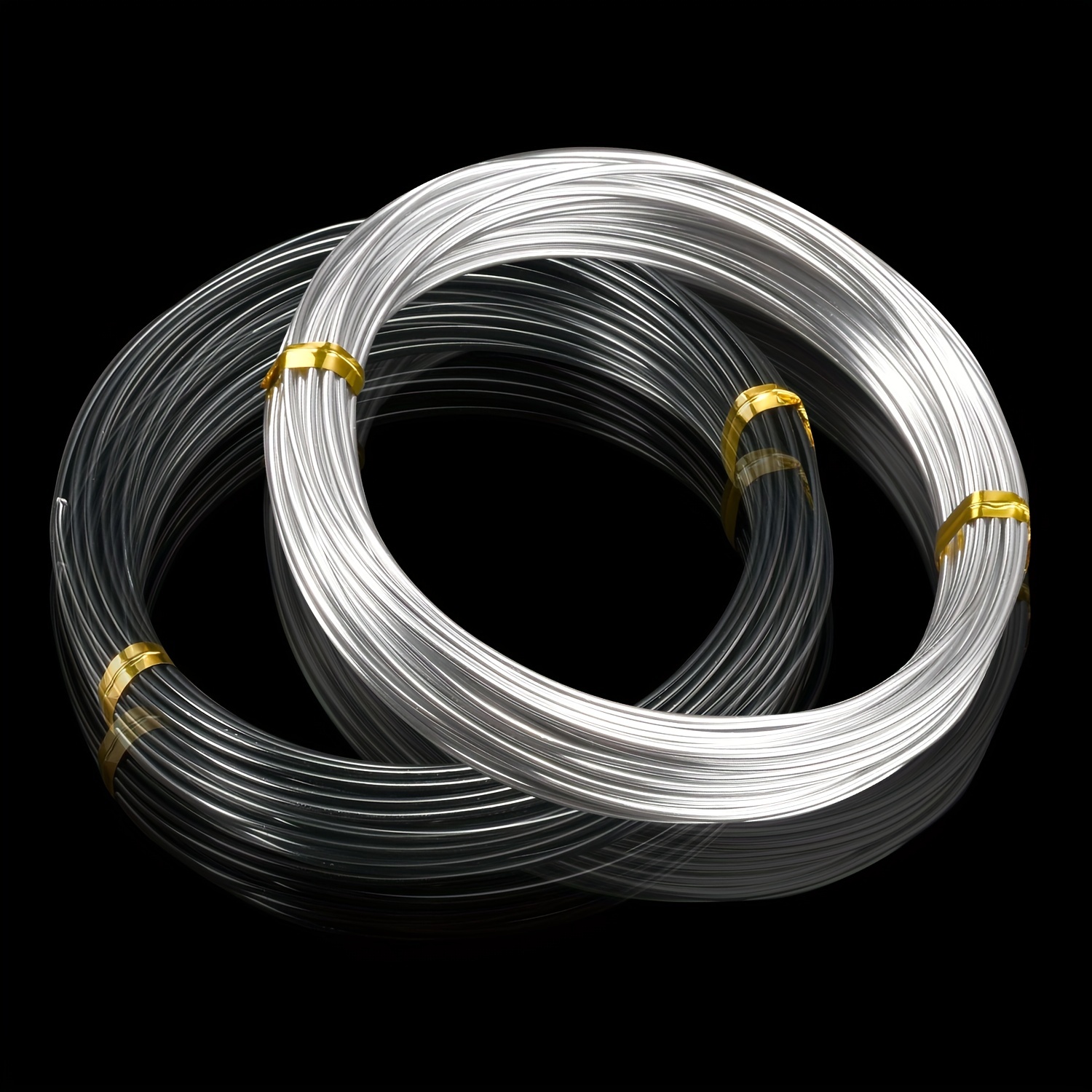 32.8ft Aluminum Wire, Jewelry Wire Craft Wire 3mm 9 Gauge Wire, Black