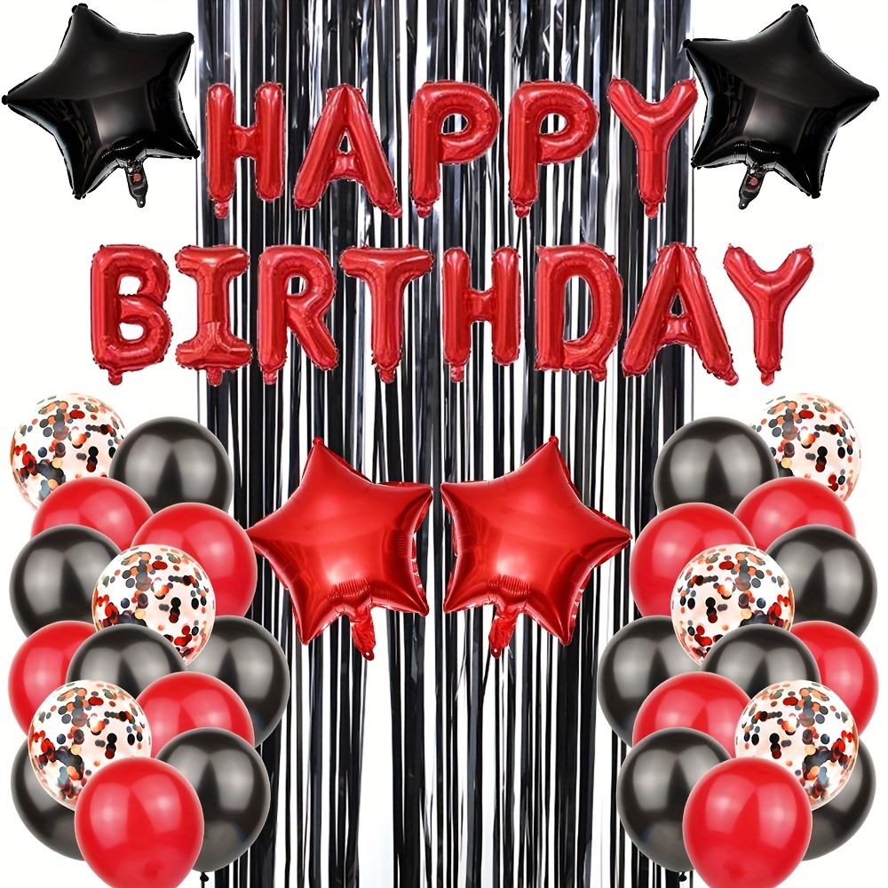 Happy Birthday Balloon Set Perfect For Birthday Decorations - Temu