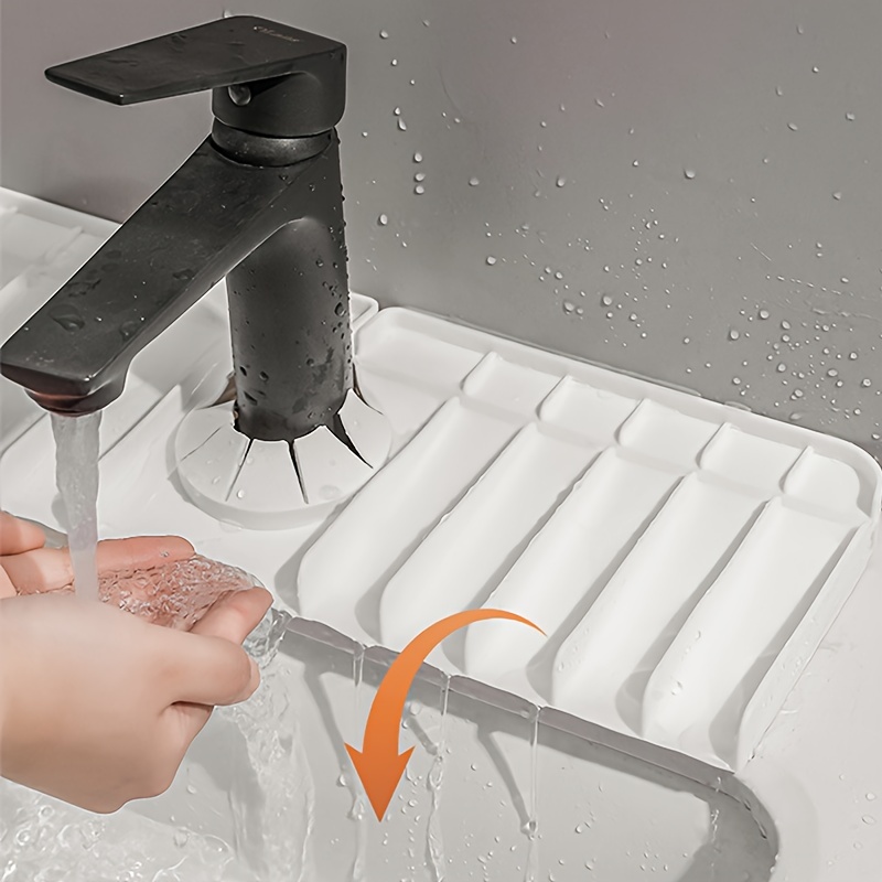 Cheap Silicone Kitchen Faucet Mat Sink Splash Pad Drain Pad