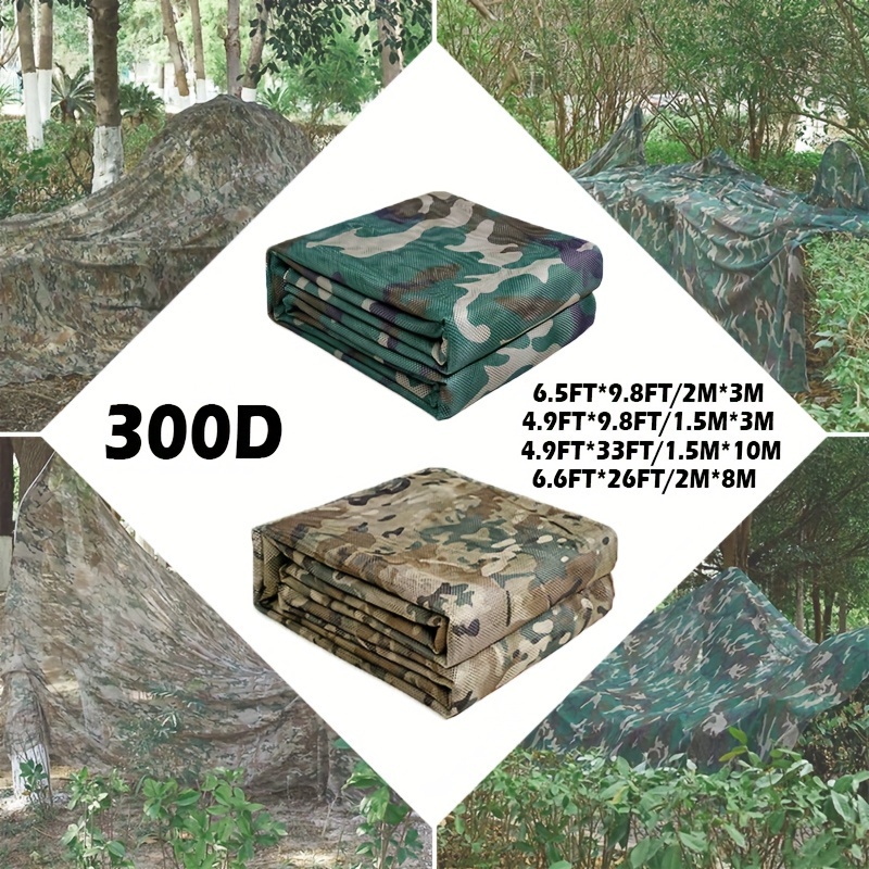 Camouflage Camo Net Hunting Hide Ghillie Army Military Dry Grass Hay 3D  Blind
