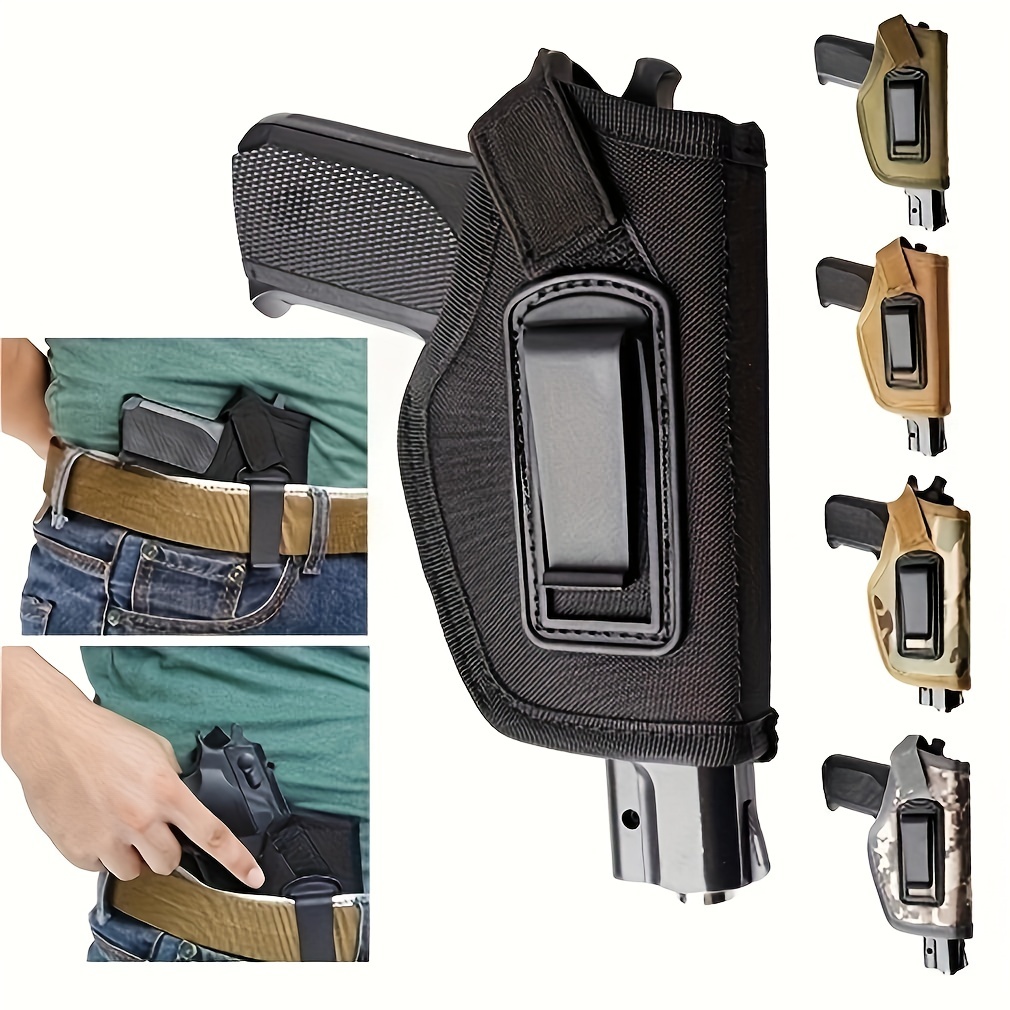 Left Tactical Leather Holster For Concealed Carry Airsoft - Temu