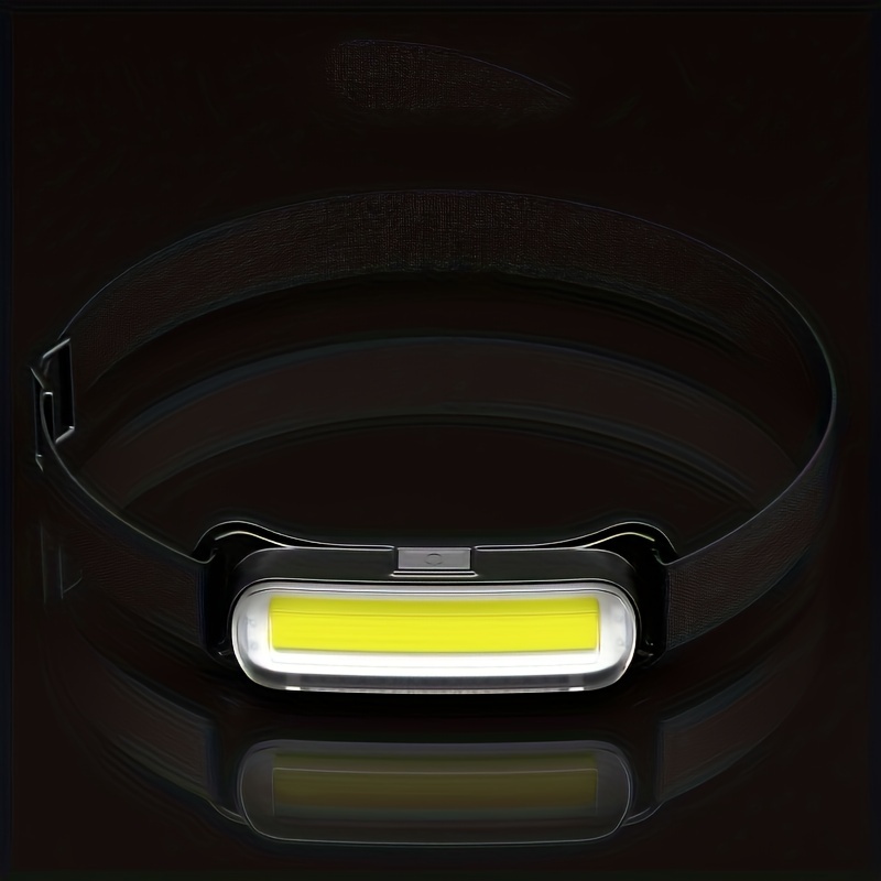 Linterna Frontal Recargable De 1 Pieza Lámpara De Cabeza LED - Temu
