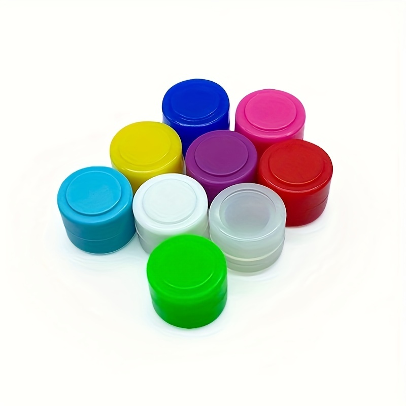 Storage & Organization, Silicone Wax Containers, Mini Storage Box,  Multifunctional Storage Container, For Cream, Spice, For Home, Outdoor,  Travel And Gift, Home Supplies - Temu