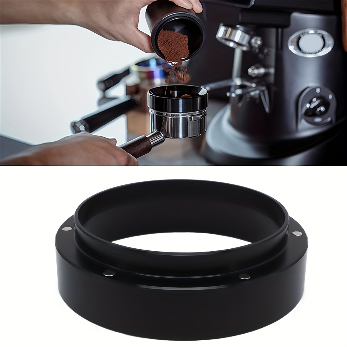 Coffee Espresso Magnetic 51/52/53/54 MM Dosing Funnels> Barista