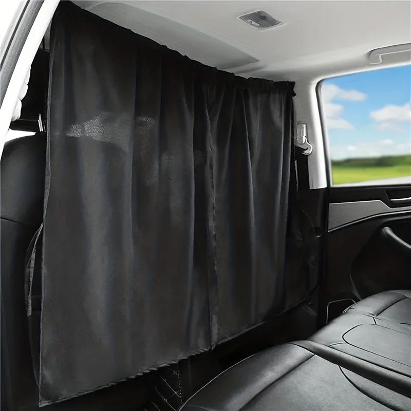 2pcs Sun Shade Privacy Curtain: Protect Your Car & Increase Privacy with  Taxi Isolation Partition