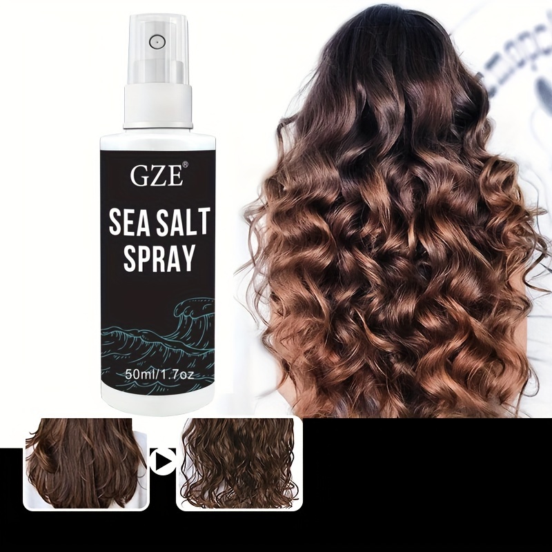 GZE Sea Salt Spray for Hair Men - Hair Texturizing Spray with Kelp