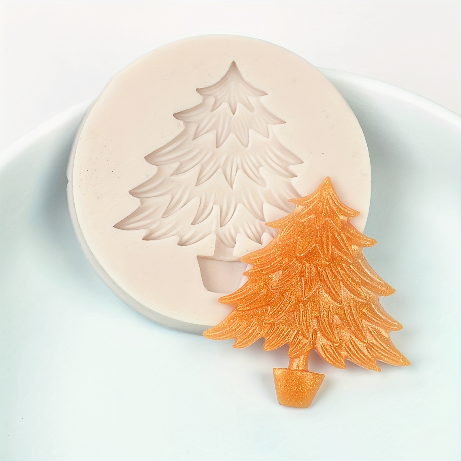 Christmas Tree Silicone Mold Cake Pan Reusable Christmas Baking