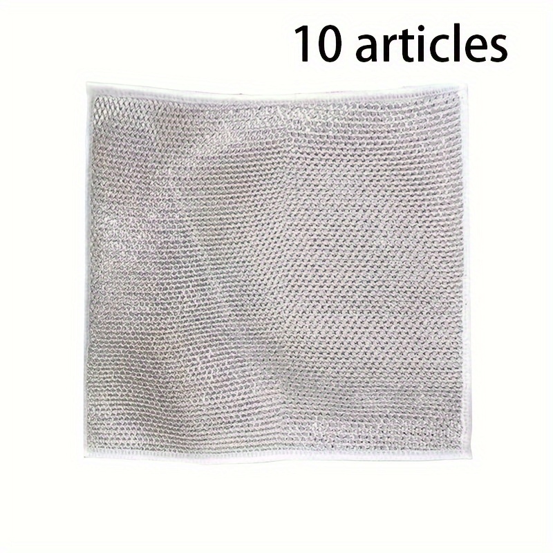 Mesh Cleaning Cloth Kitchen Cleaning Cloth Pot Washing Magic - Temu