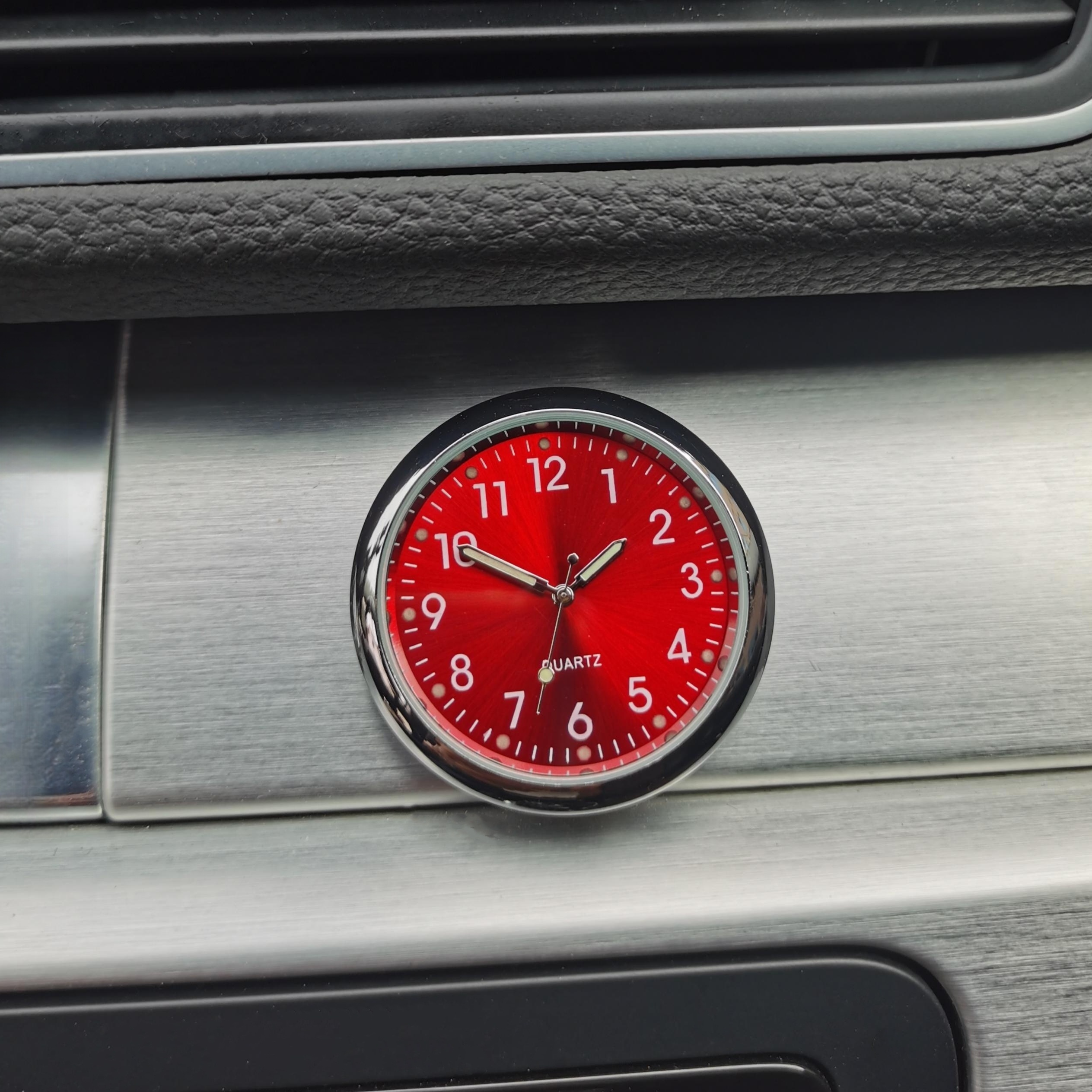 MINI orologio per Auto automobili luminose interni Stick-On orologio  digitale meccanica orologi al quarzo 40mm 43mm ornamento automatico -  AliExpress