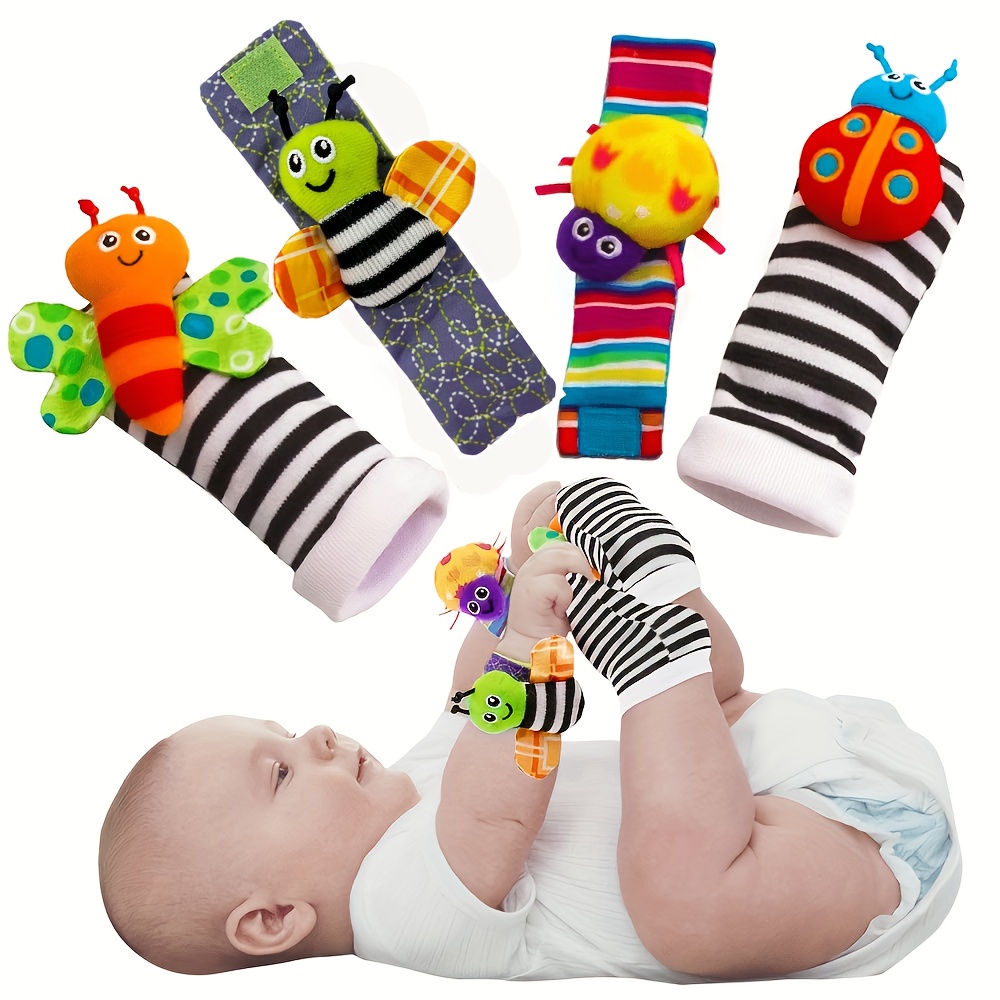  Maracas de madera coloridas de doble cabeza para bebé,  instrumento musical, sonajero para fiesta de juguete : Juguetes y Juegos