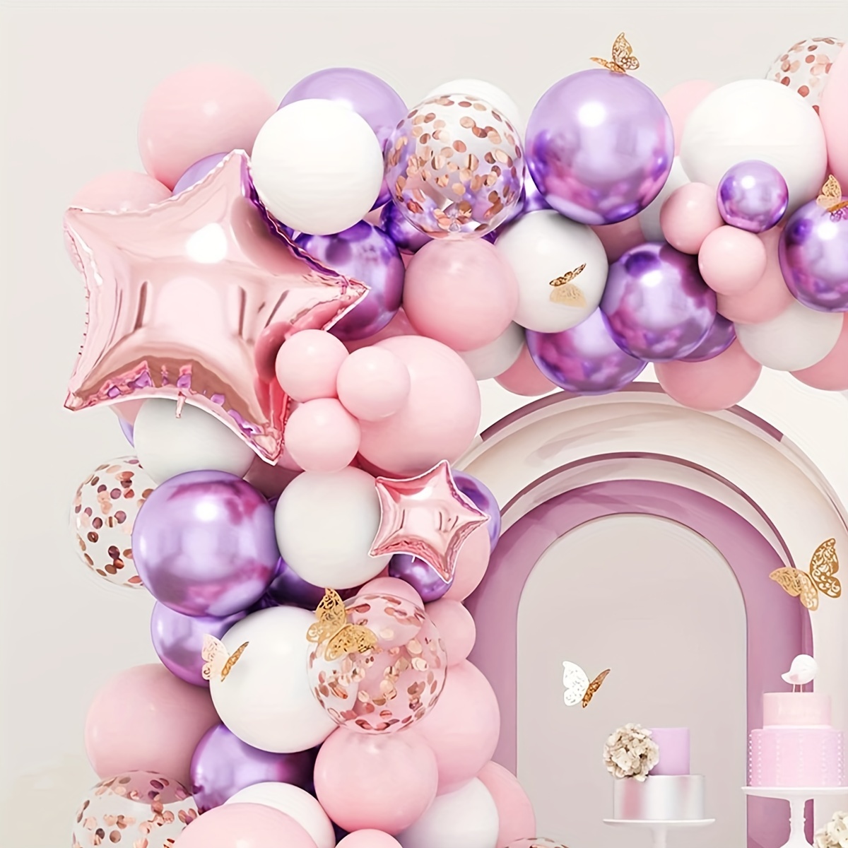 Decorazione Feste Palloncini Farfalla Viola Kit Arco Ghirlanda Palloncino  In Lattice Decorazioni Feste Di Compleanno Bambini Matrimonio Adulti Baloon  Baby Shower Decor Ballon Y2303 Da 20,61 €