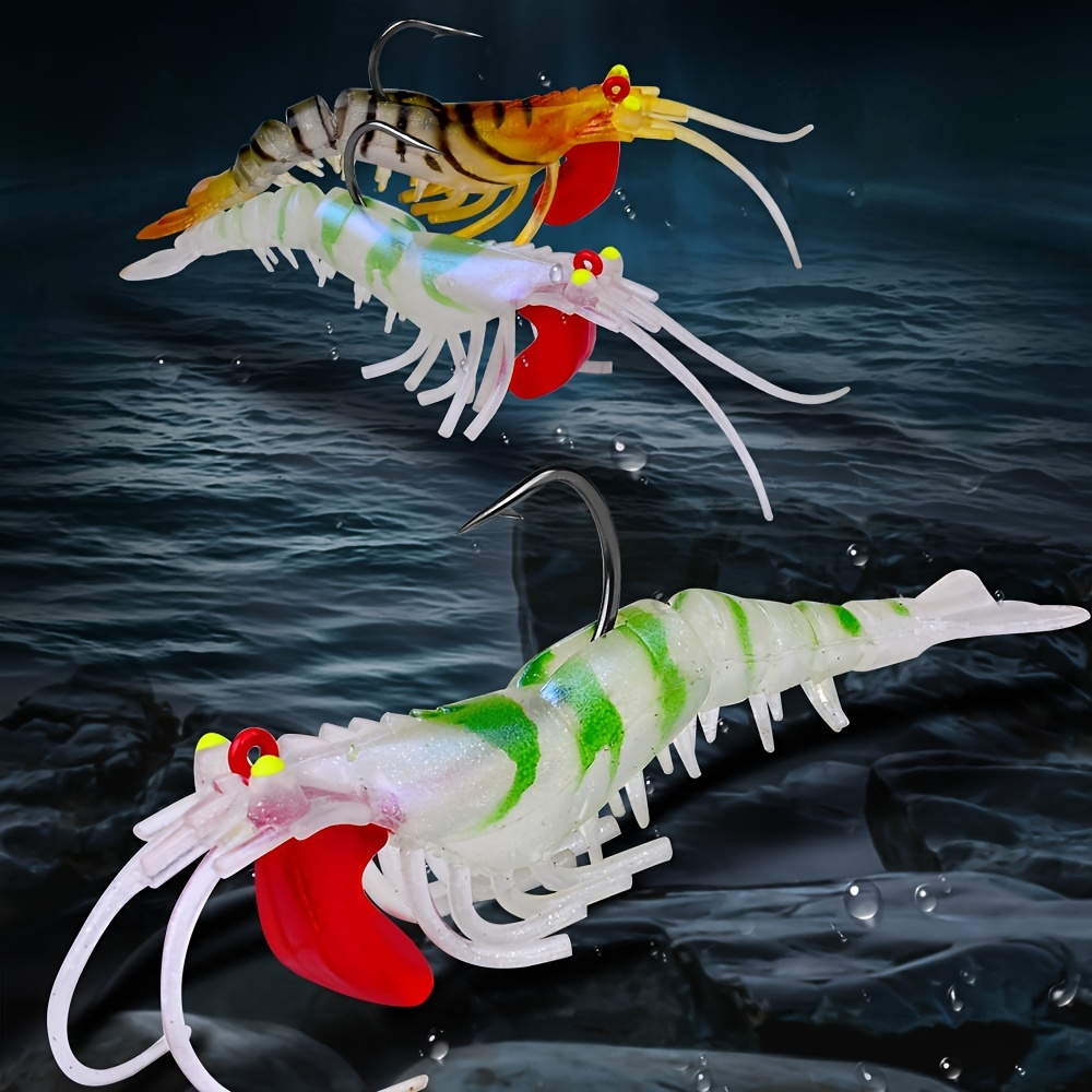 Proberos Luminous Eyes Fishing Shrimp Prawn Lure Perfect - Temu Japan