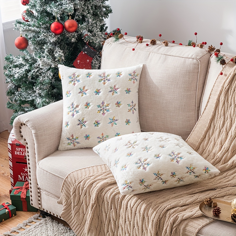 Christmas Throw Pillow Covers Christmas Decorations - Temu