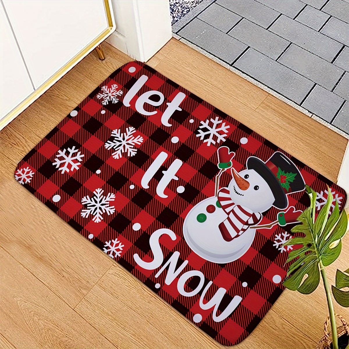 Bath Mat Floor Mat Bathroom Rug Anti Slip Thick Doormat Absorbent