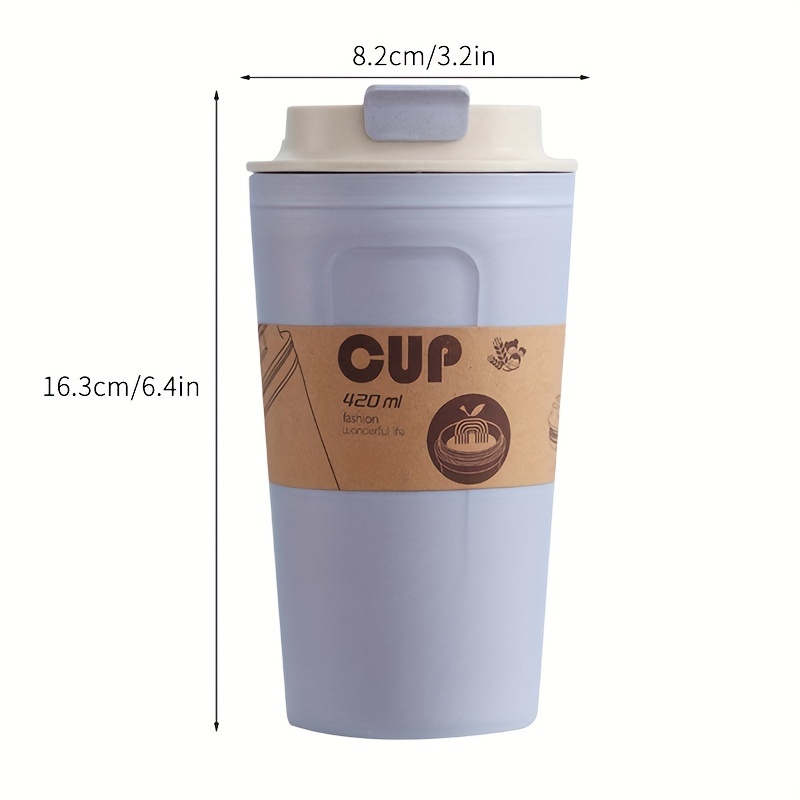 1pc Plastic Shaker Cup, Coffee Mug For Fitness