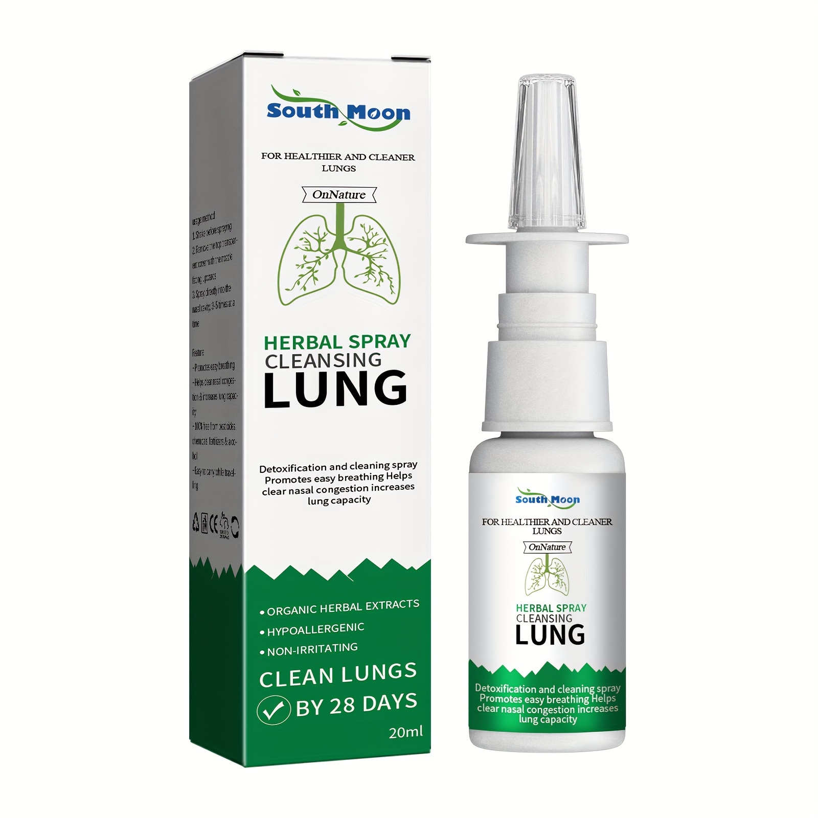 Inhalador Nasal para la limpieza de la congestión Nasal clara