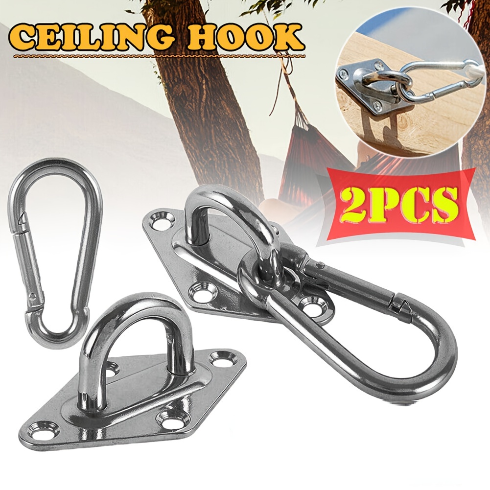 Swing Hook Hammock Hook Swing Hanger Stainless Steel Swing - Temu