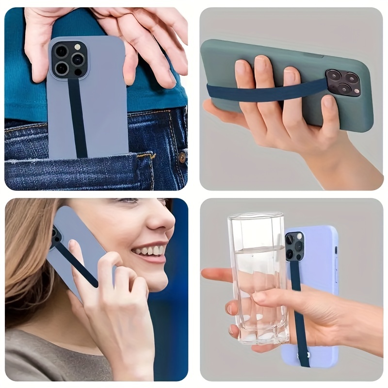 Cell Phone Lanyard Holder Silicone Lanyard Adjustable Phone - Temu