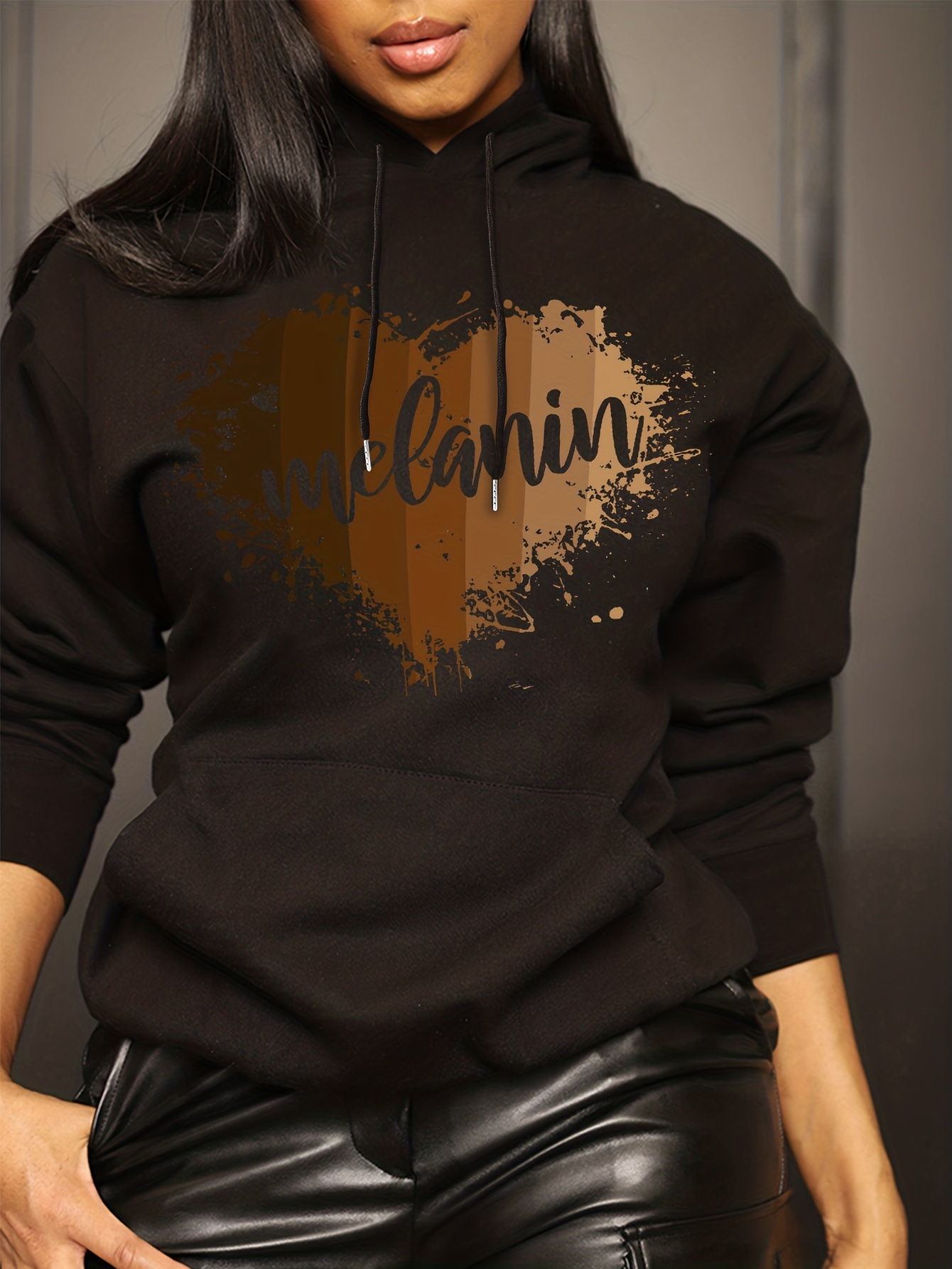 Black sweatshirt outlet with gold writing