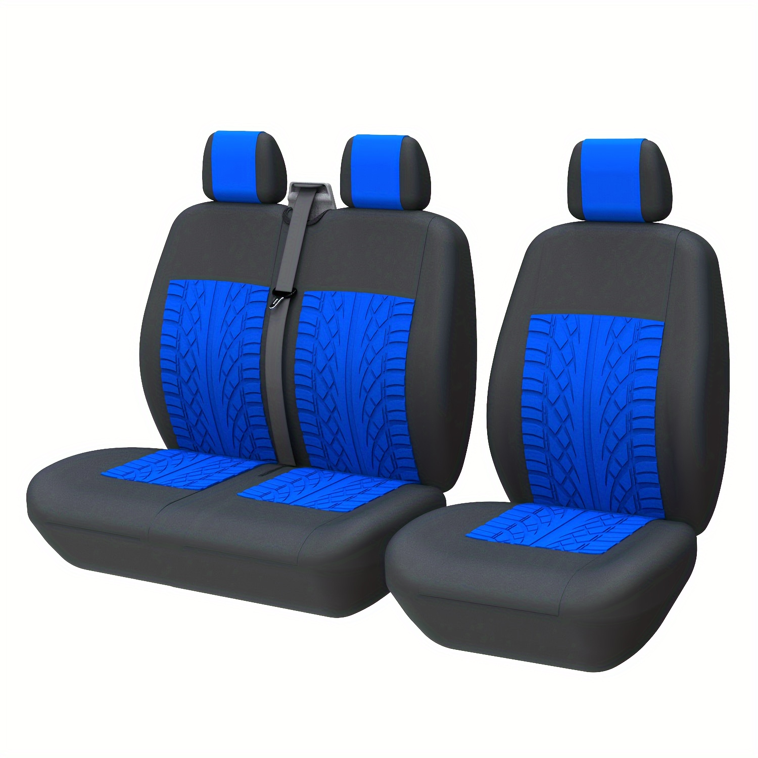 TEMU Fit Most Trucks Lorry Front Seat Covers Single Double Car Seat Covers For Single Driver And Double Passenger Seat 2 1 Seat Covers