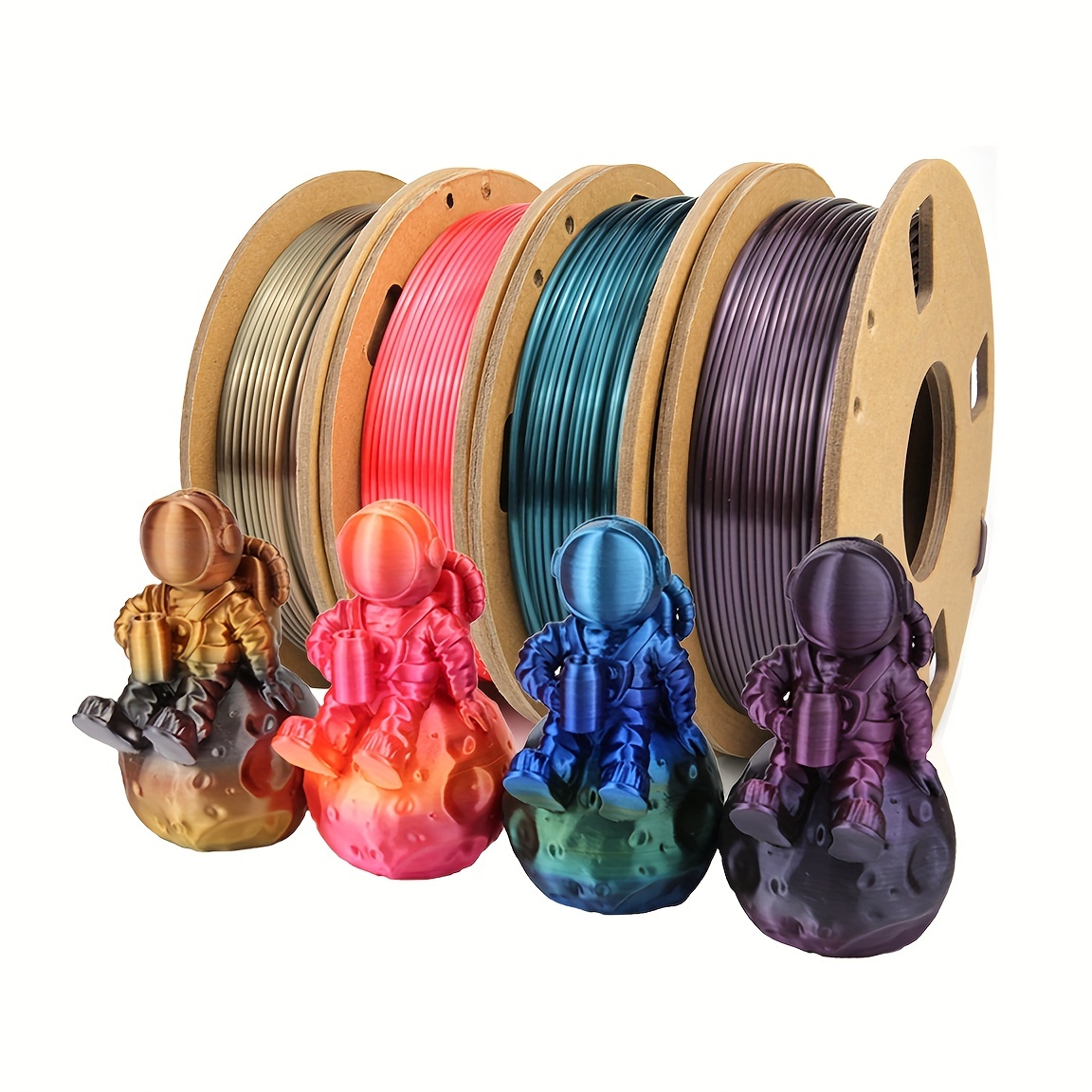 3d Printer Filament Magic Pla Silk Dual Colors 3d Printing - Temu