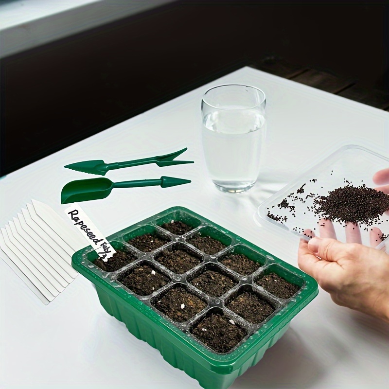 Seed Starter Tray Seed Starter Kit With Humidity Dome-seed